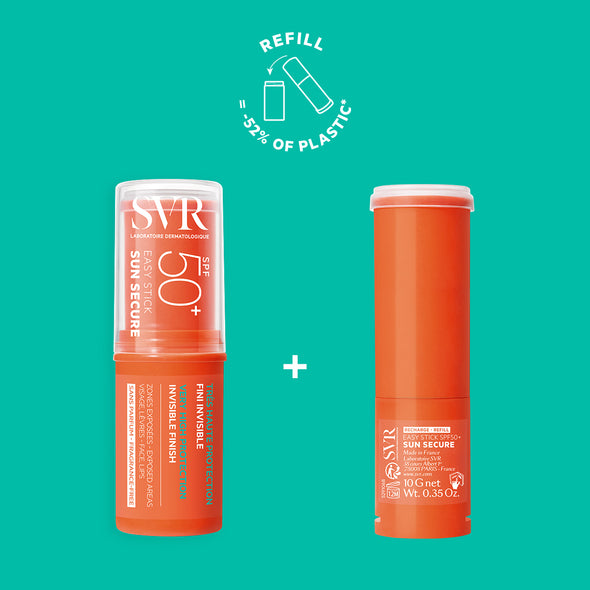 Navulbaar duo : Sun Secure Easy Stick SPF50+